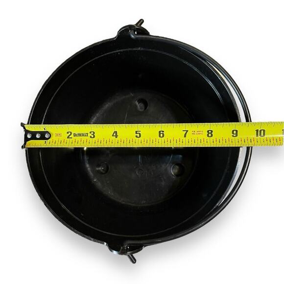 VTG Empire Blow Mold Pot Halloween Cauldron Candy Bowl Planter Trick or Treat - Picture 9 of 10